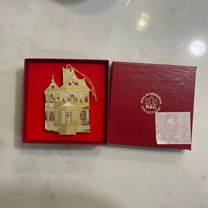 Bing & Grondahl Victorian Dollhouse Christmas Ornament